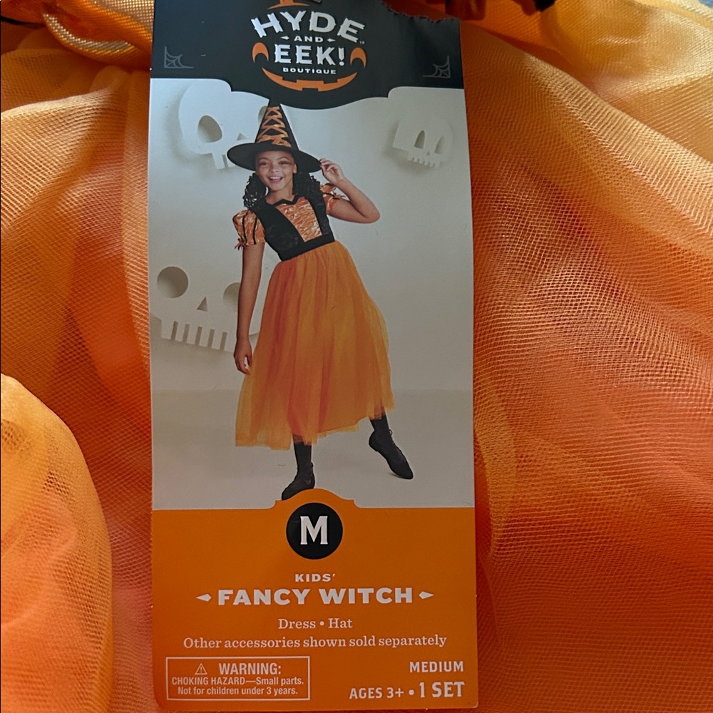 Hyde and Eek! Boutique Kids' Witch Costume - Orange